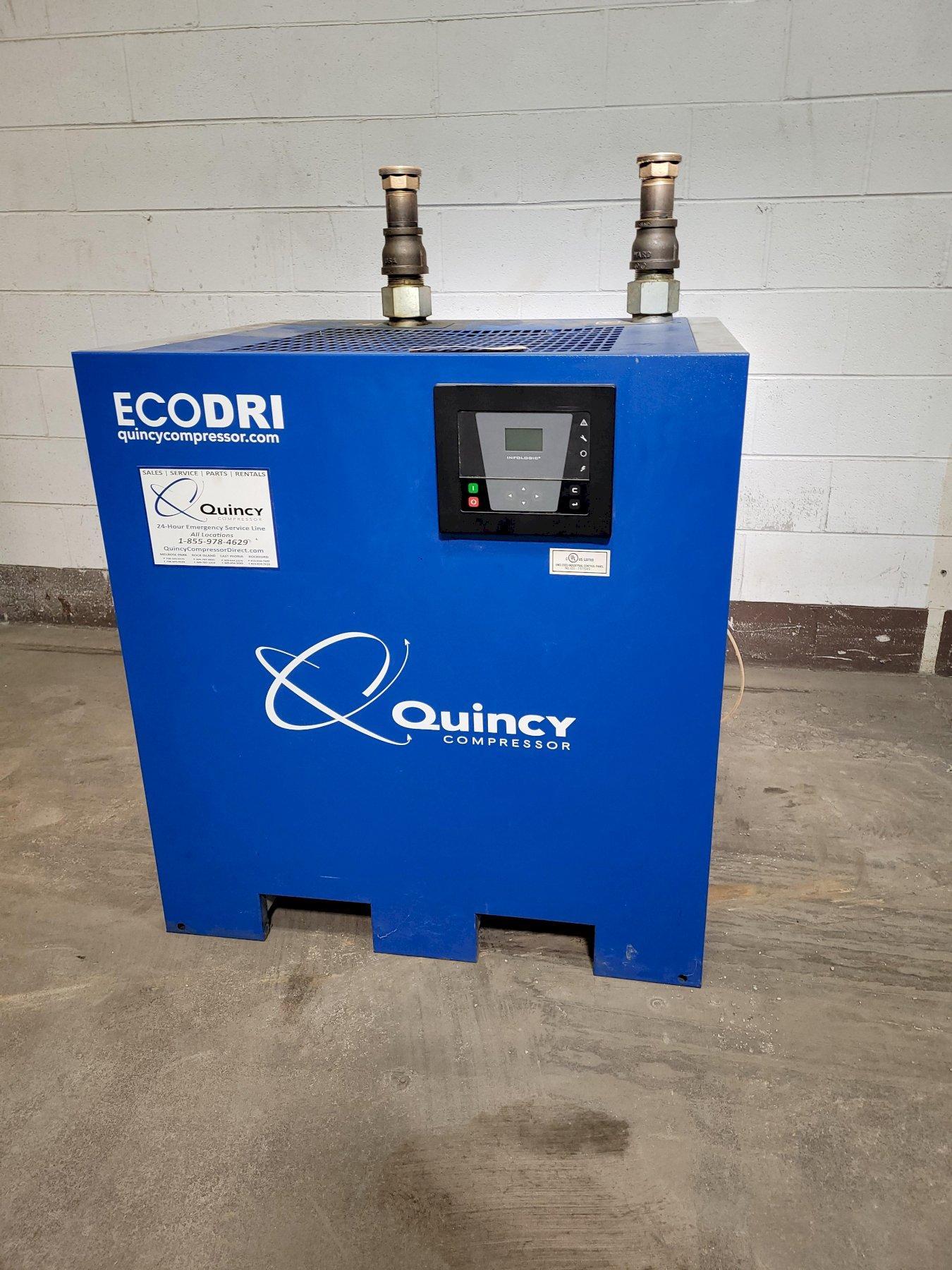 500 CFM QUINCY TYPE QED-500 CYCLING REFRIGERATED AIR DRYER