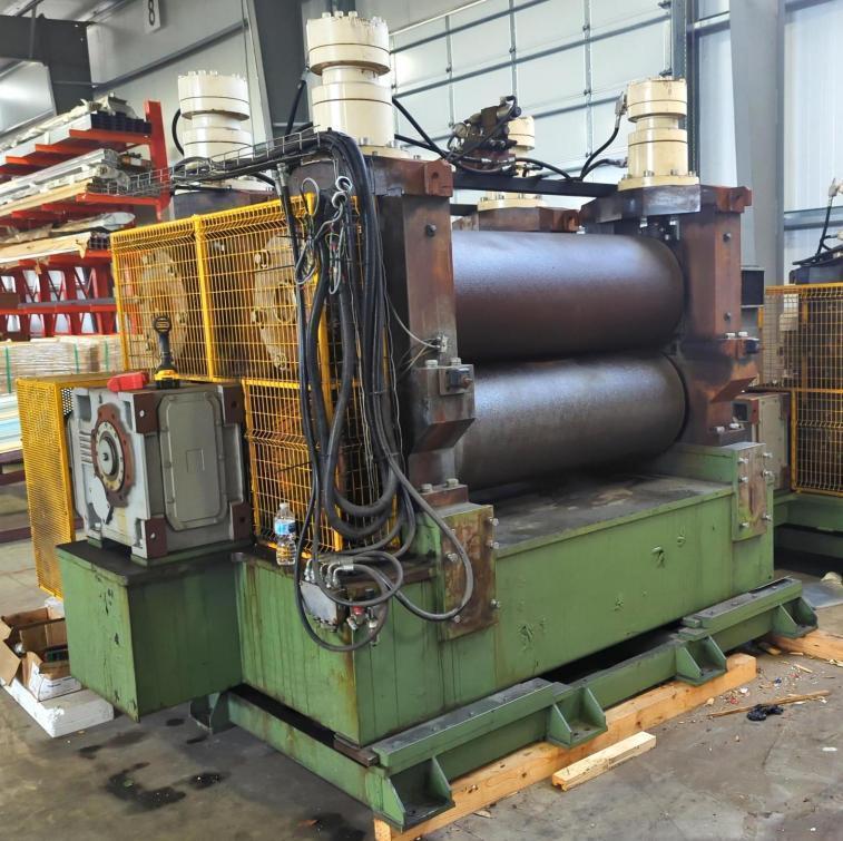 BRADBURY Stucco 2 Stand Embossing Machine - Rolling Mills, Embossing ...