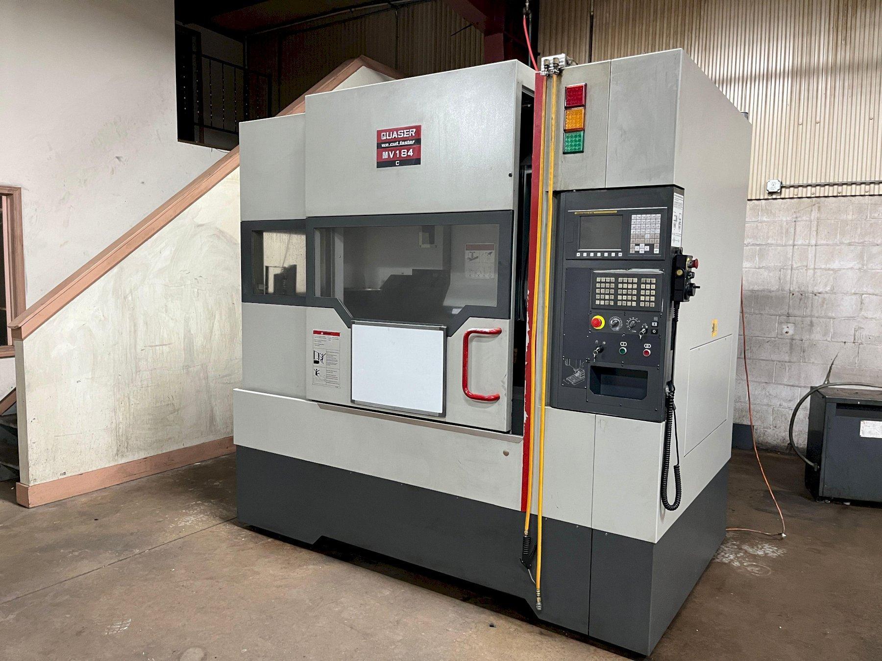 Quaser Model MV184C/10C CNC Vertical Machining Center