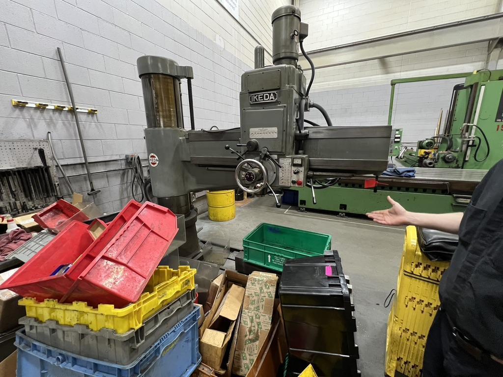 IKEDA RADIAL DRILL MODEL RM-1575