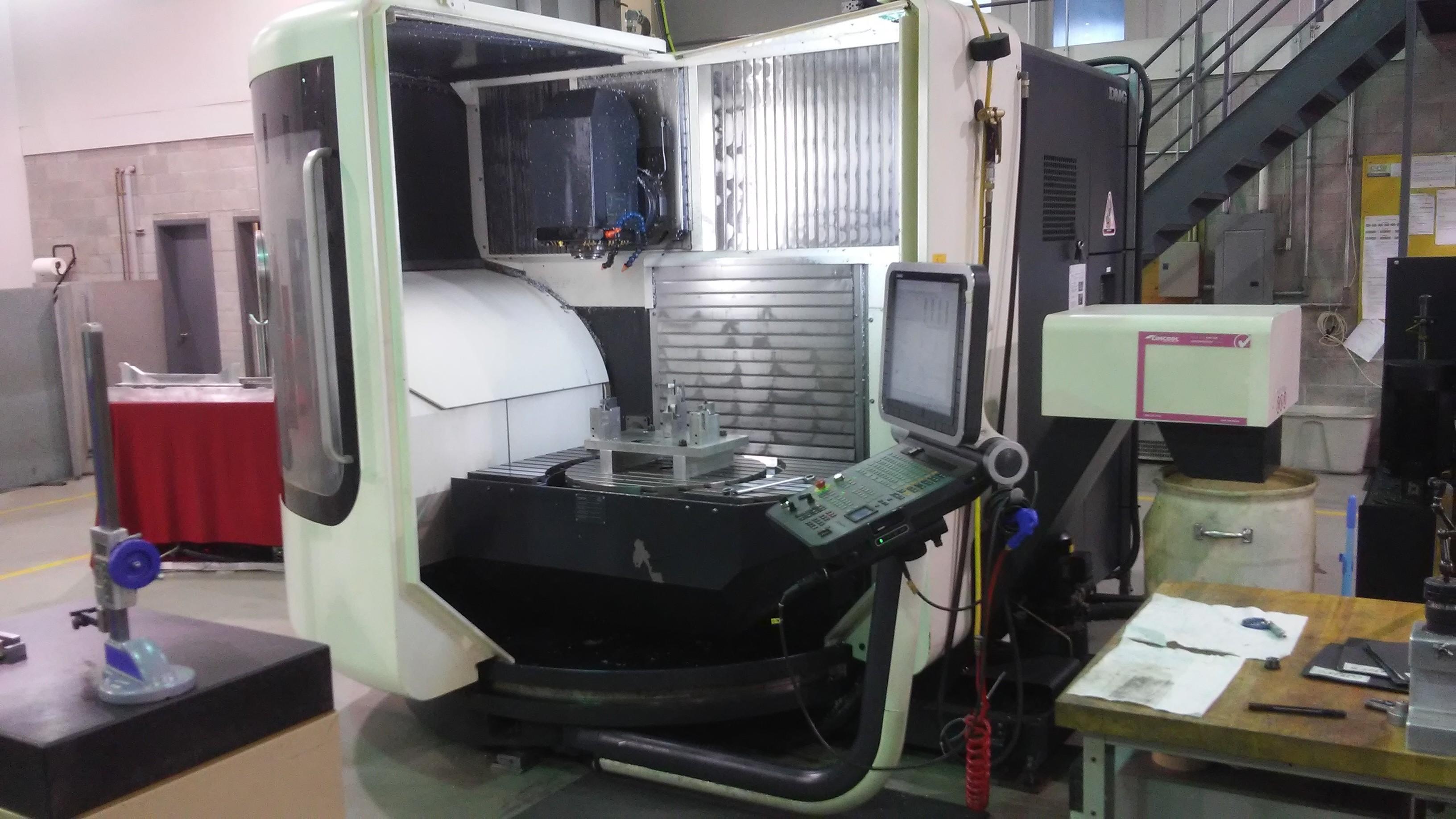 DMG Model DMU 80 Monoblock CNC 5Axis Machining Center, New 2010