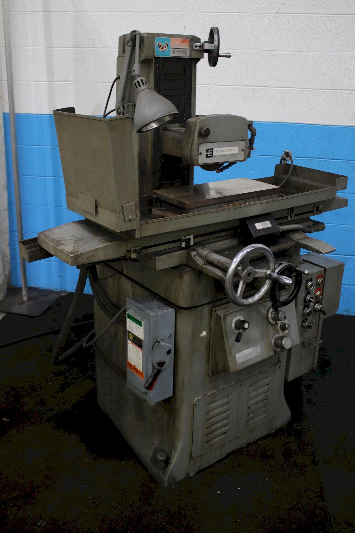BOYAR SCHULTZ 8" X 18" Grinders, Surface, Rotary Machine Hub