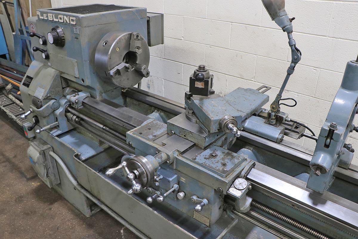 19″ x 54 LEBLOND MAKINO SERVOSHIFT ENGINE LATHE Blumberg Machinery Co.