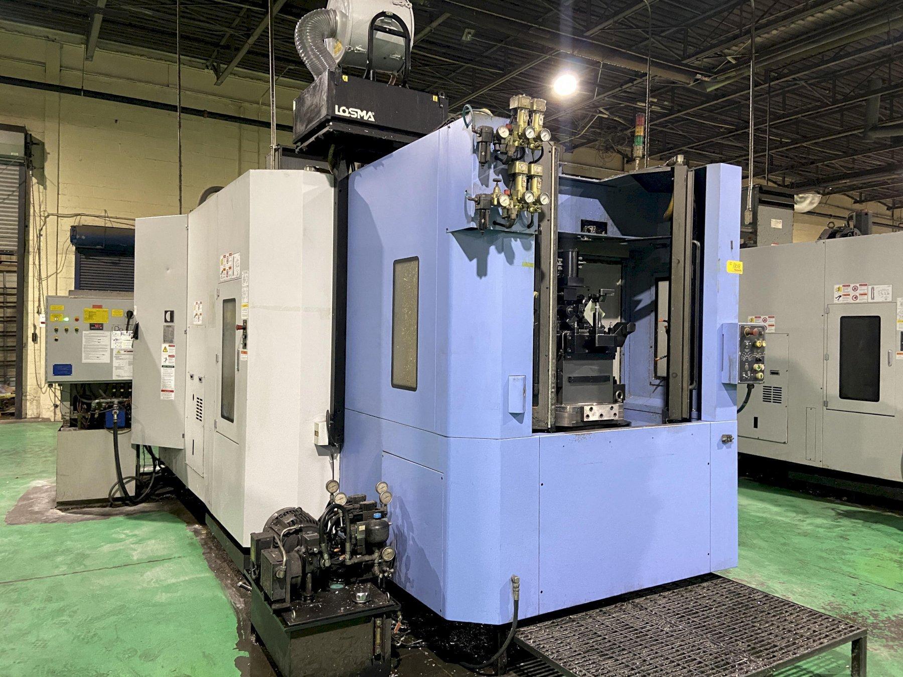 Doosan HP5100II CNC Horizontal Machining Center, Fanuc 31iA, 19.7