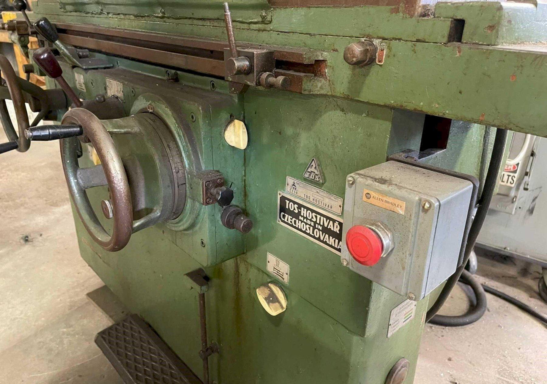 12″ X 44″ TOS-HOSTIVAR MODEL 2UDP2500 UNIVERSAL ID/OD GRINDER. STOCK ...