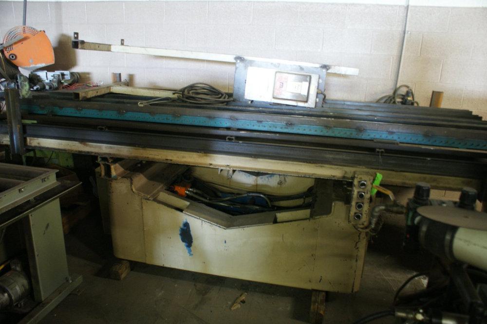 USED ROWE MANUFACTURING MECHANICAL LIFT TABLE, Model BGY16, 16,000 lbs