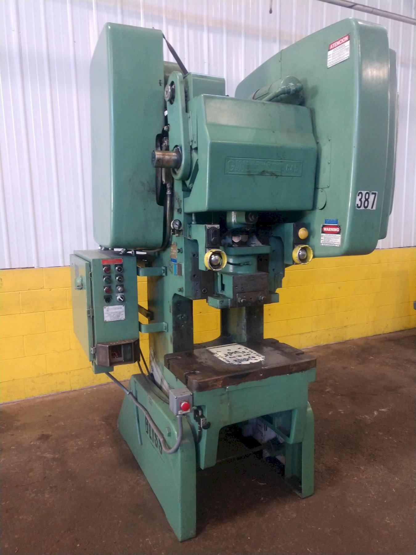 45 TON BLISS MODEL #C45 OBI PRESS, 4" STROKE: STOCK #17227