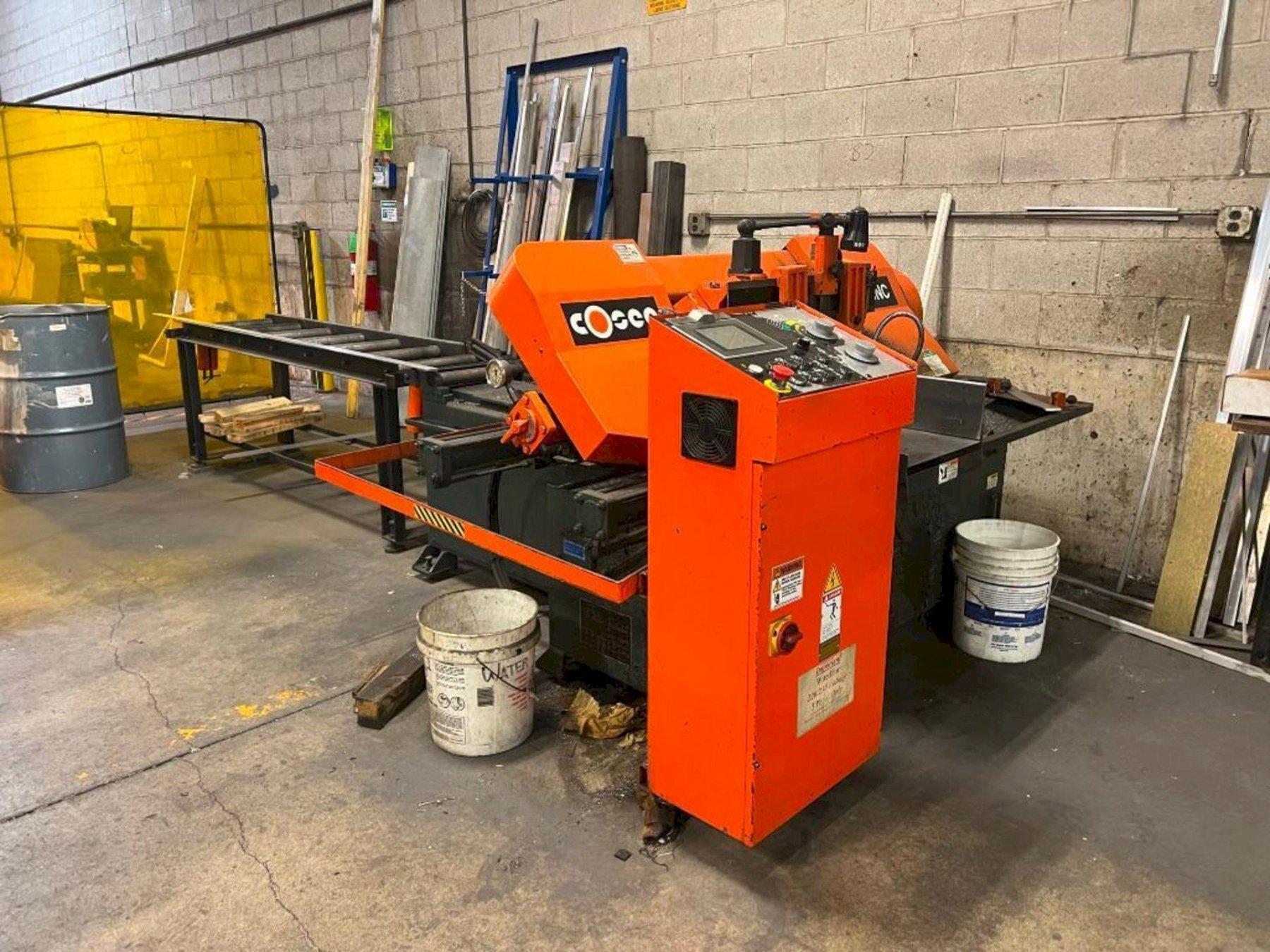 COSEN MODEL C260NC AUTOMATIC HORIZONTAL BAND SAW Blumberg Machinery Co.