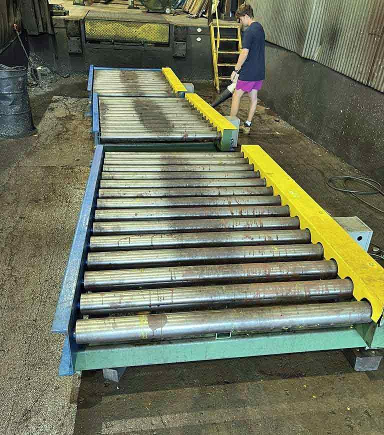 Conveyor, Banding Line, Braner, 20,000#