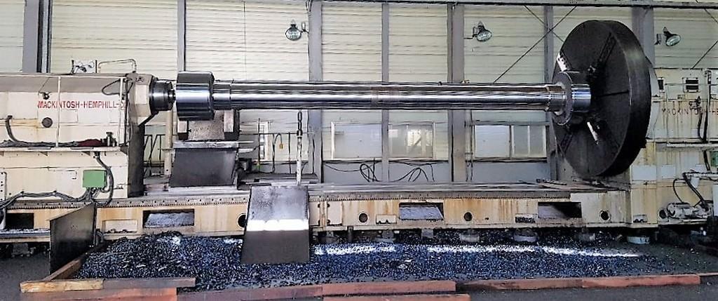Mackintosh-Hemphill 125" x 629"  3-Way Bed Engine Lathe