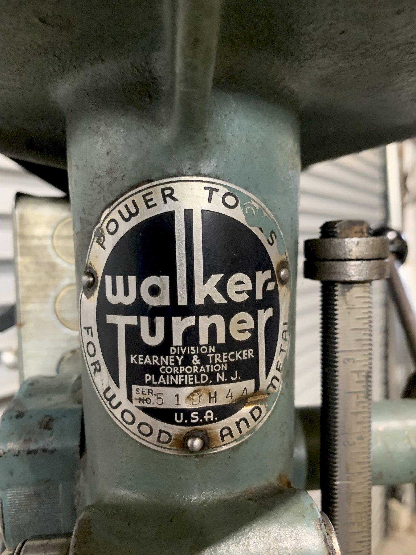 Walker Turner Drill Press FH Machinery Inc.