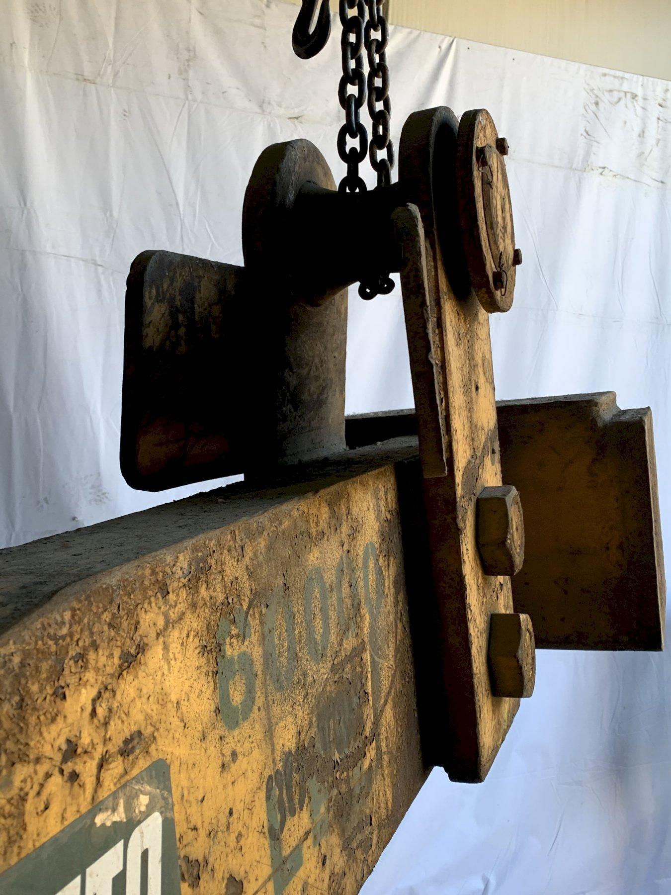 LARGE CAPACITY CRANE C TYPE COIL HOOKS WITH STAND STOCK 11372 large-capacity-crane-c-type-coil-hooks-with-stand-stock-11372