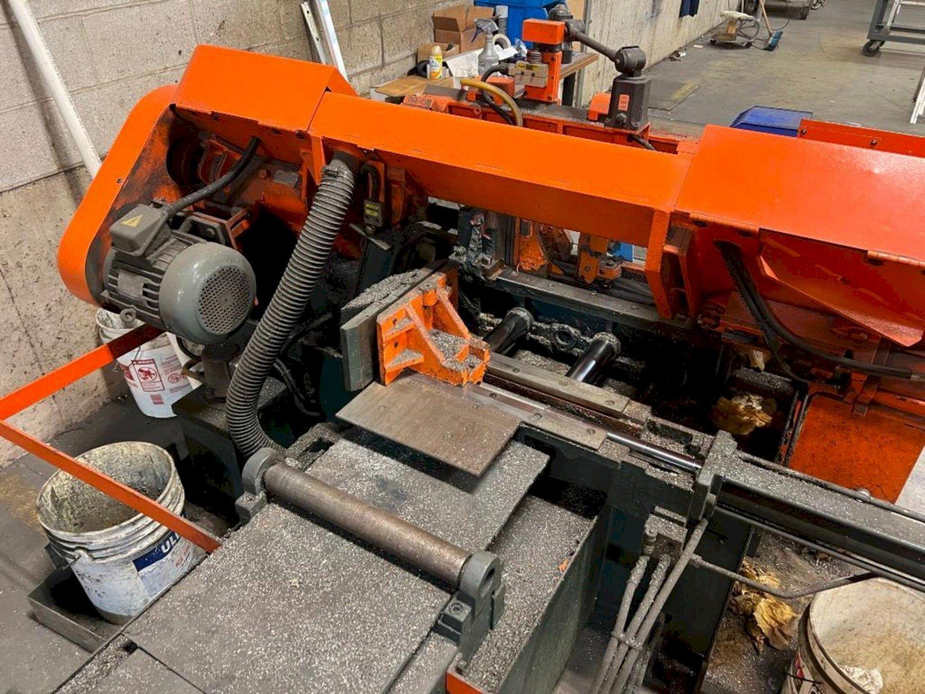 COSEN MODEL C260NC AUTOMATIC HORIZONTAL BAND SAW Blumberg Machinery Co.