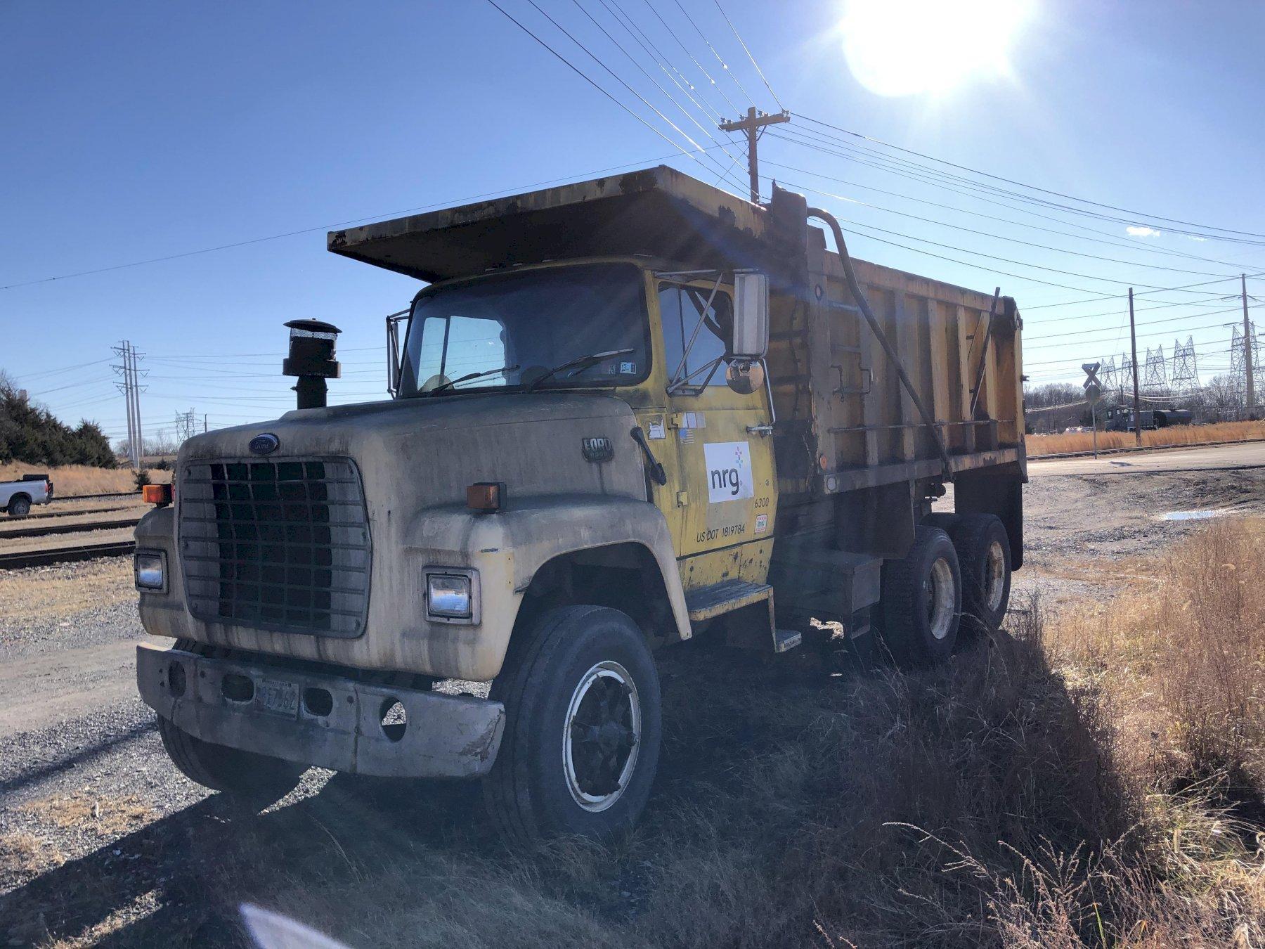 For Sale FORD Dump Trucks Ford 8000 diesel powered dump truck vin