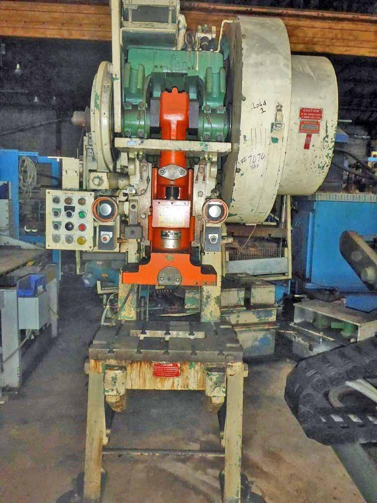 45 Ton L & J OBI Flywheel Press Deer Creek Machinery