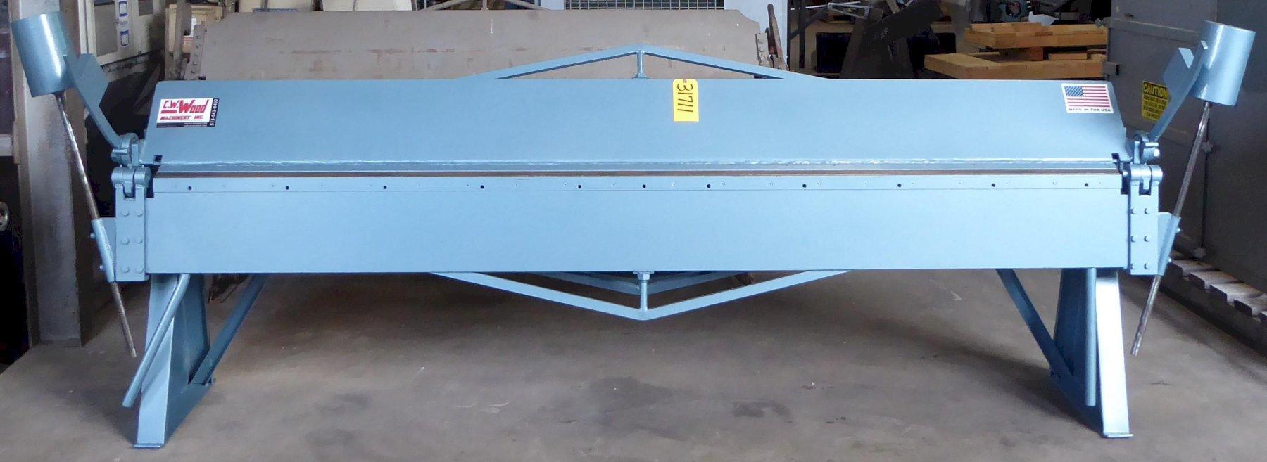 8′ x 16 Ga., CONNECTICUT, No. 816, Hand Brake, 1982