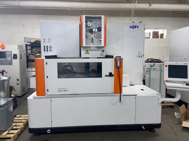 Agie Charmilles CUT30P CNC Wire EDM, Windows-Based Ctrl, 24