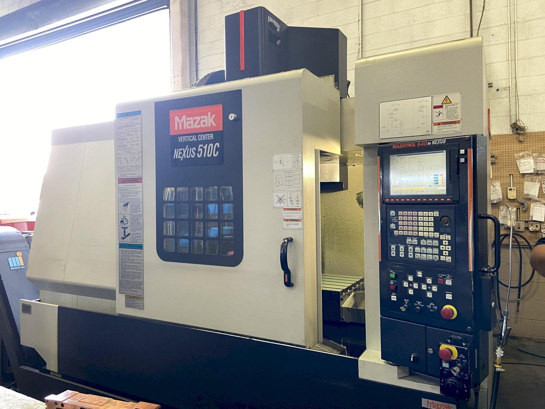 Mazak VCN-Nexus 510C CNC Vertical Machining Center, 640M Control, 41