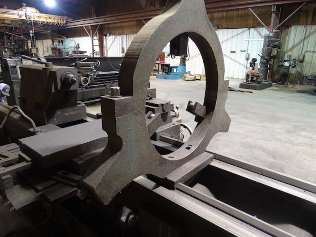 40 X 240 Tuda Jumbo Heavy Duty Gap Bed Engine Lathe Stock 14062