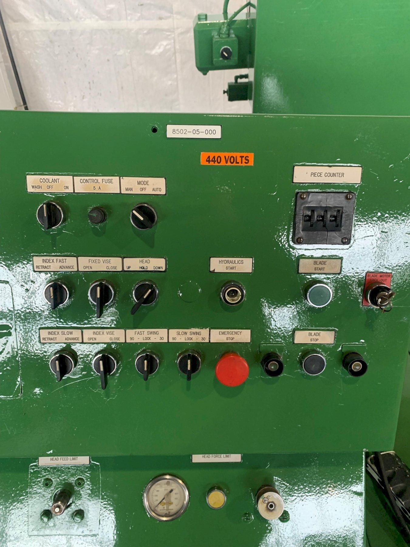 18″ X 27″ HYDMECH MODEL S25A SERIES II AUTOMATIC HORIZONTAL BANDSAW