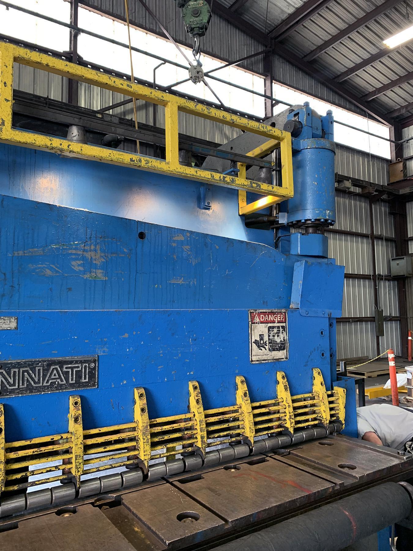 Cincinnati 6SE12 Shears, Power Squaring (In) Machine Hub