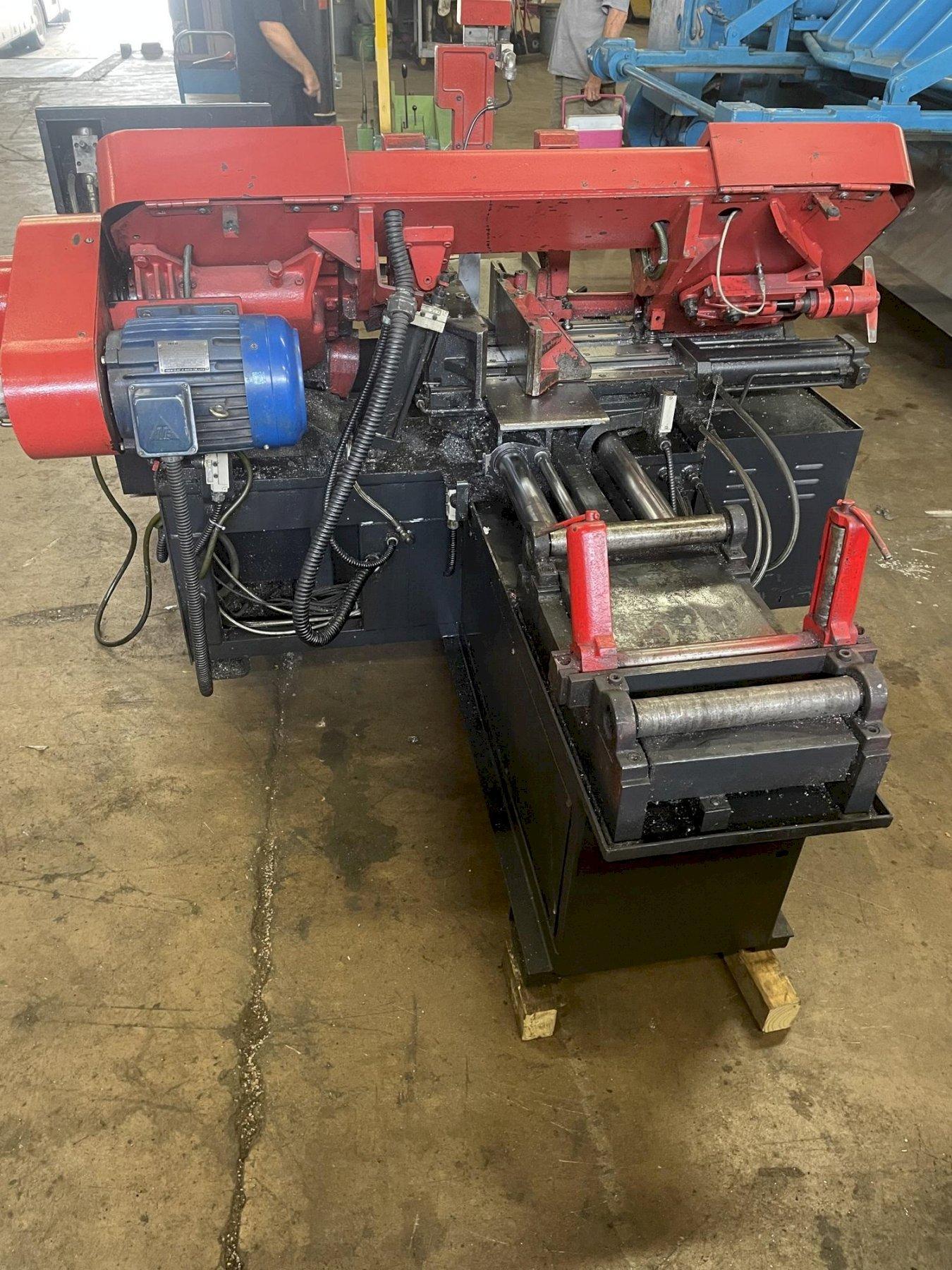 AMADA HA250W AUTOMATIC HORIZONTAL BAND SAW Blumberg Machinery Co.