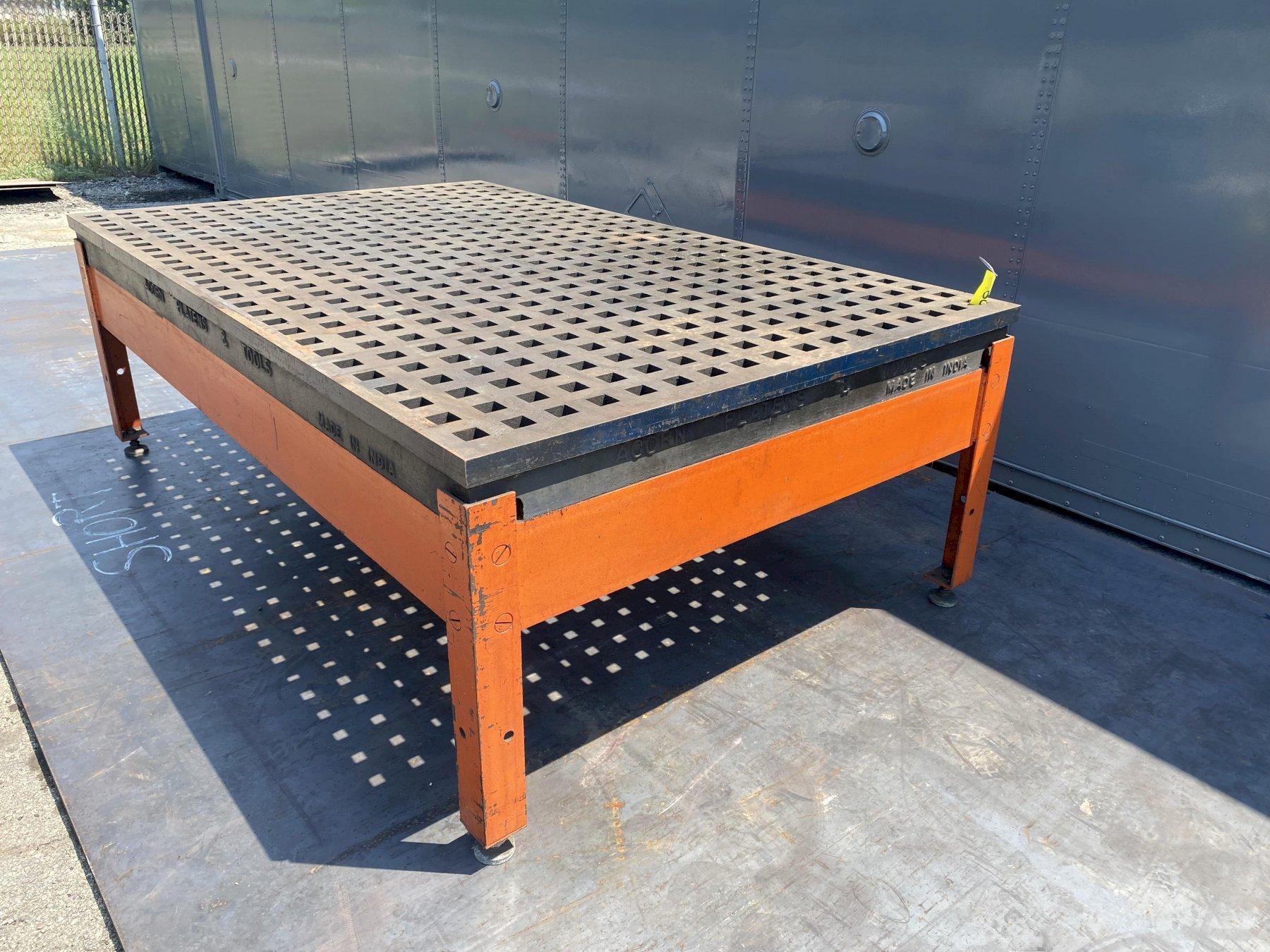 60″ X 96″ ACORN WELDING TABLE STOCK 14928