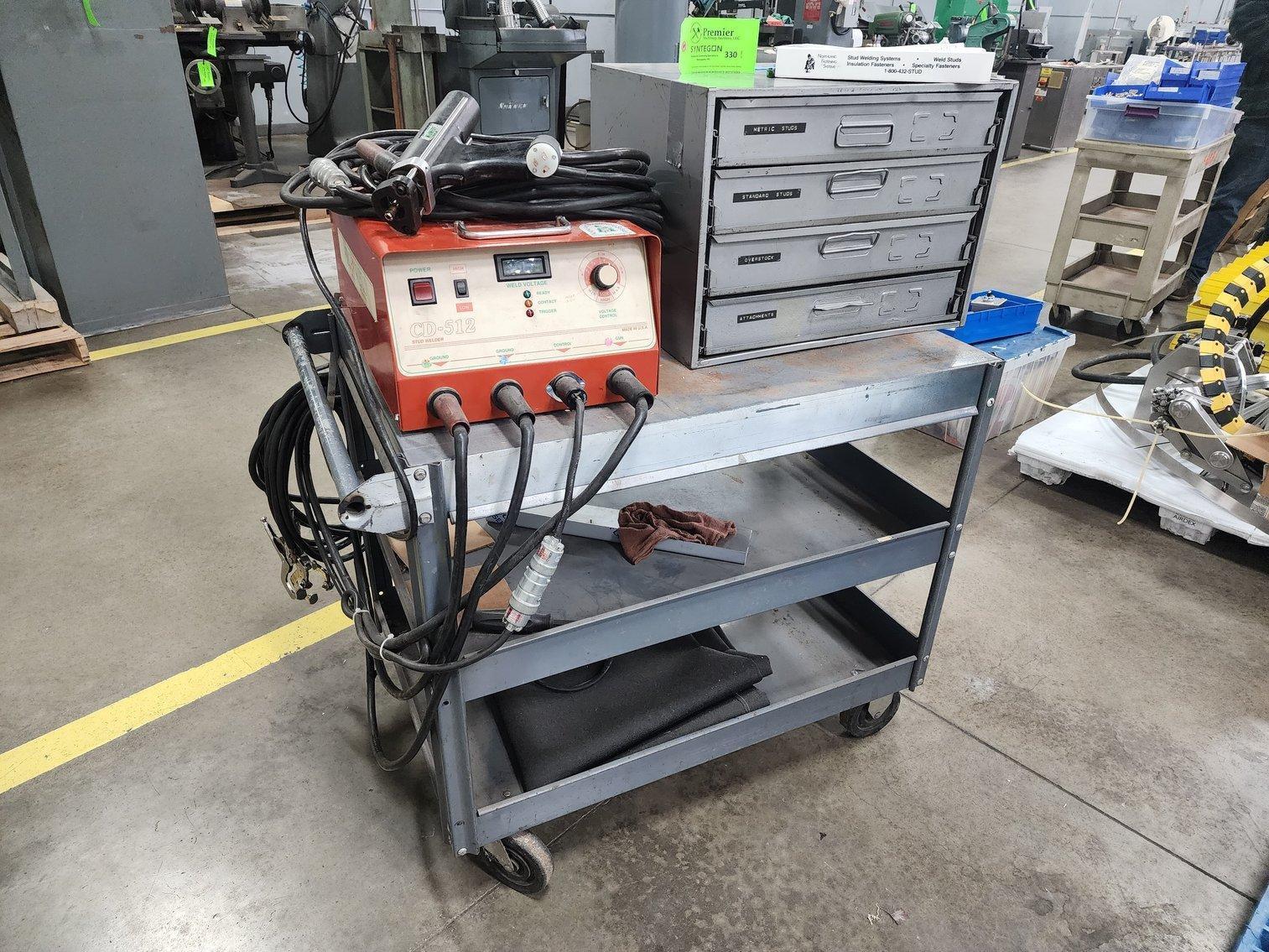 NORTHLAND FASTENING SYSTEMS/PRO-WELD MODEL CD-512 STUD WELDER: STOCK #22325