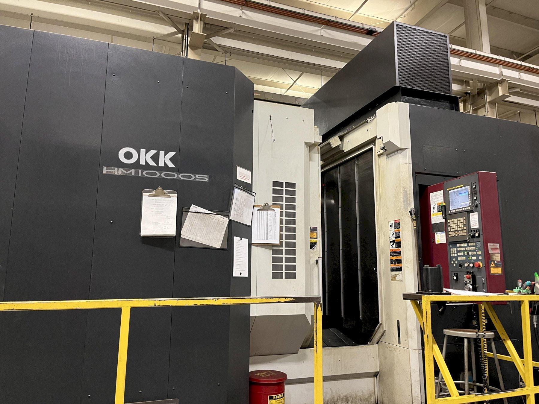 OKK HM-1000S CNC Horizontal Machining Center
