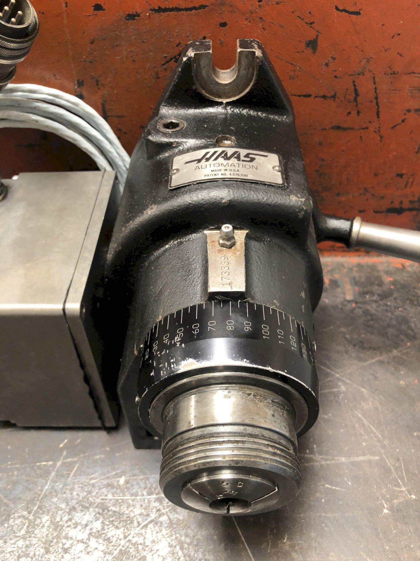 Haas HA5C Single Spindle Rotary Collet Indexer with Manual Collet