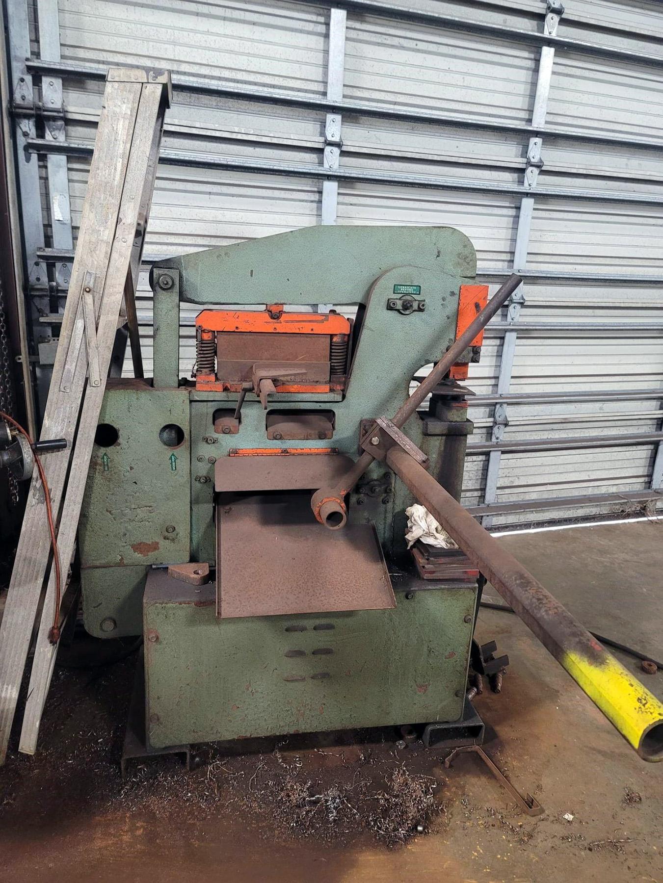 USED, 50 TON SCOTCHMAN MODEL 5014CM IRONWORKER Harris Machine Tools