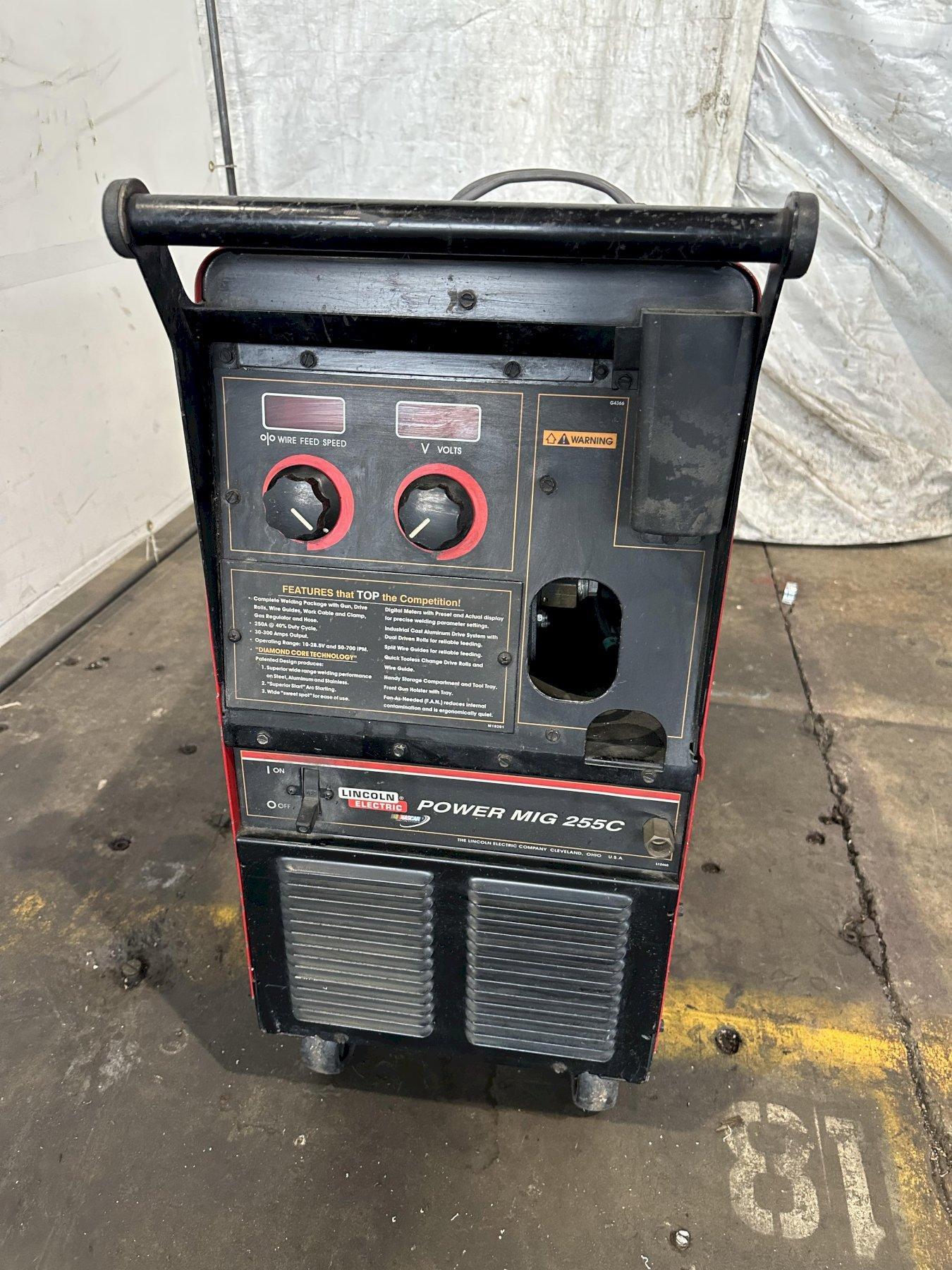 LINCOLN POWER MIG 255C Welders, Mig Machine Hub