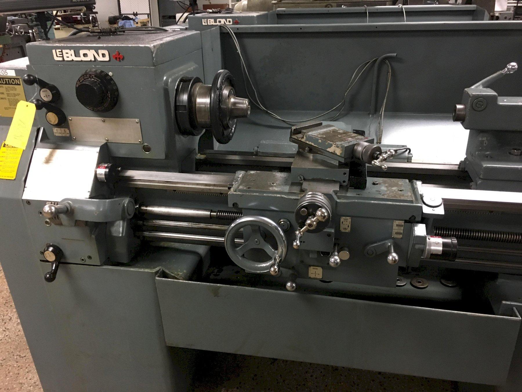 15″ x 30″ LeBlond Regal Servo Shift Engine Lathe, S/N 12C803 AMC