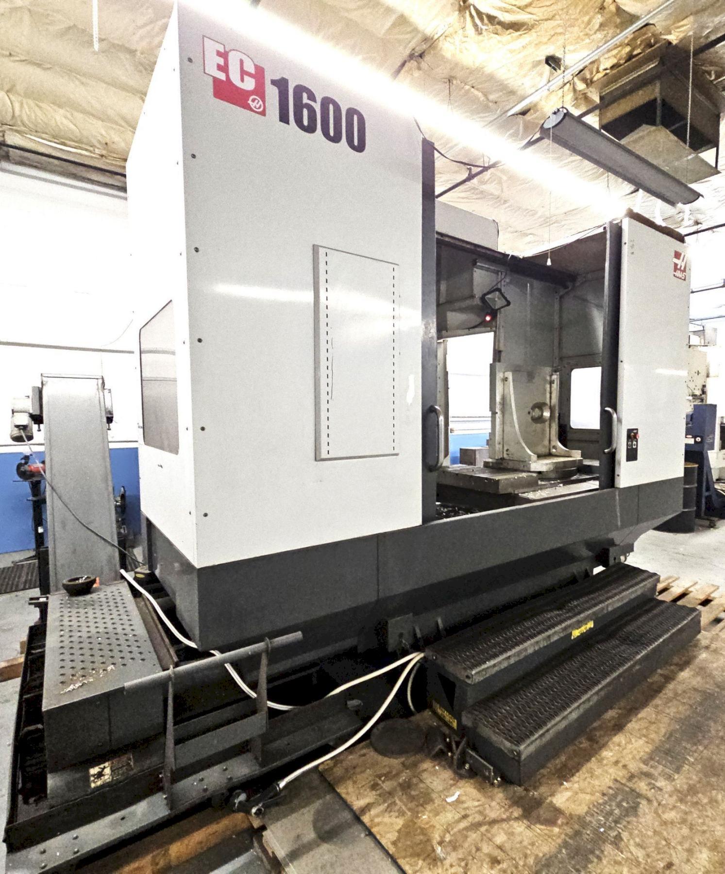 2014 HAAS EC-1600 CNC 4-Axis Horizontal Machining Center For Sale