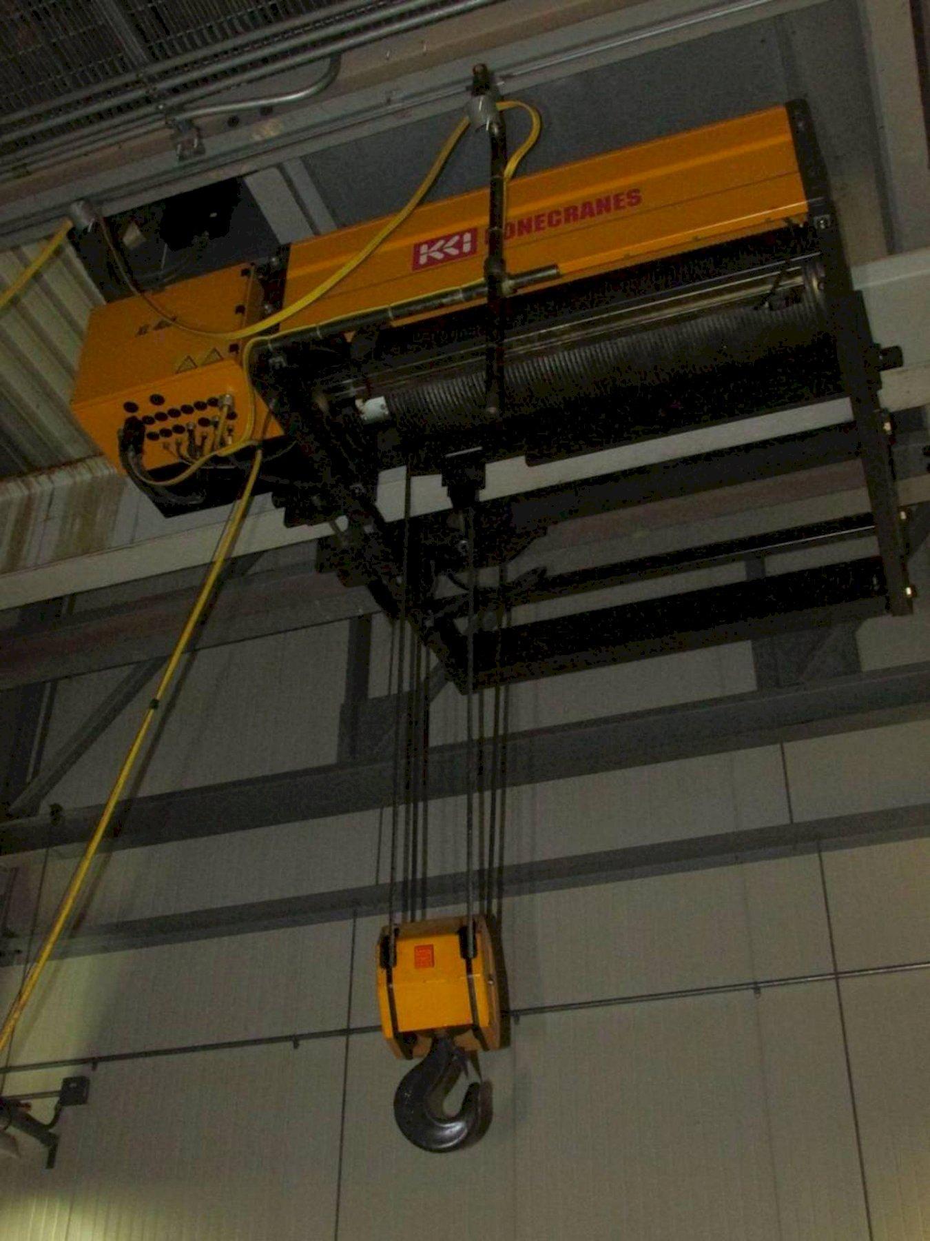 12.5 TON KONE CRANES MODEL XL400 ELECTRIC CABLE HOIST WITH MOTORIZED