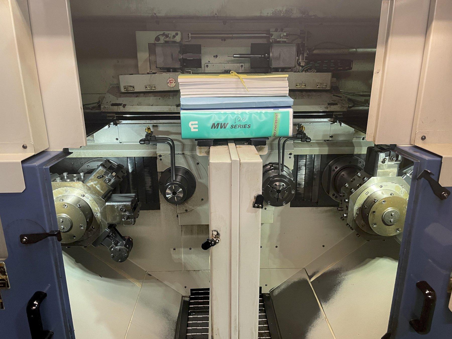 Muratec MW120 Used CNC Twin Spindle Lathe For Sale 2015 Tramar