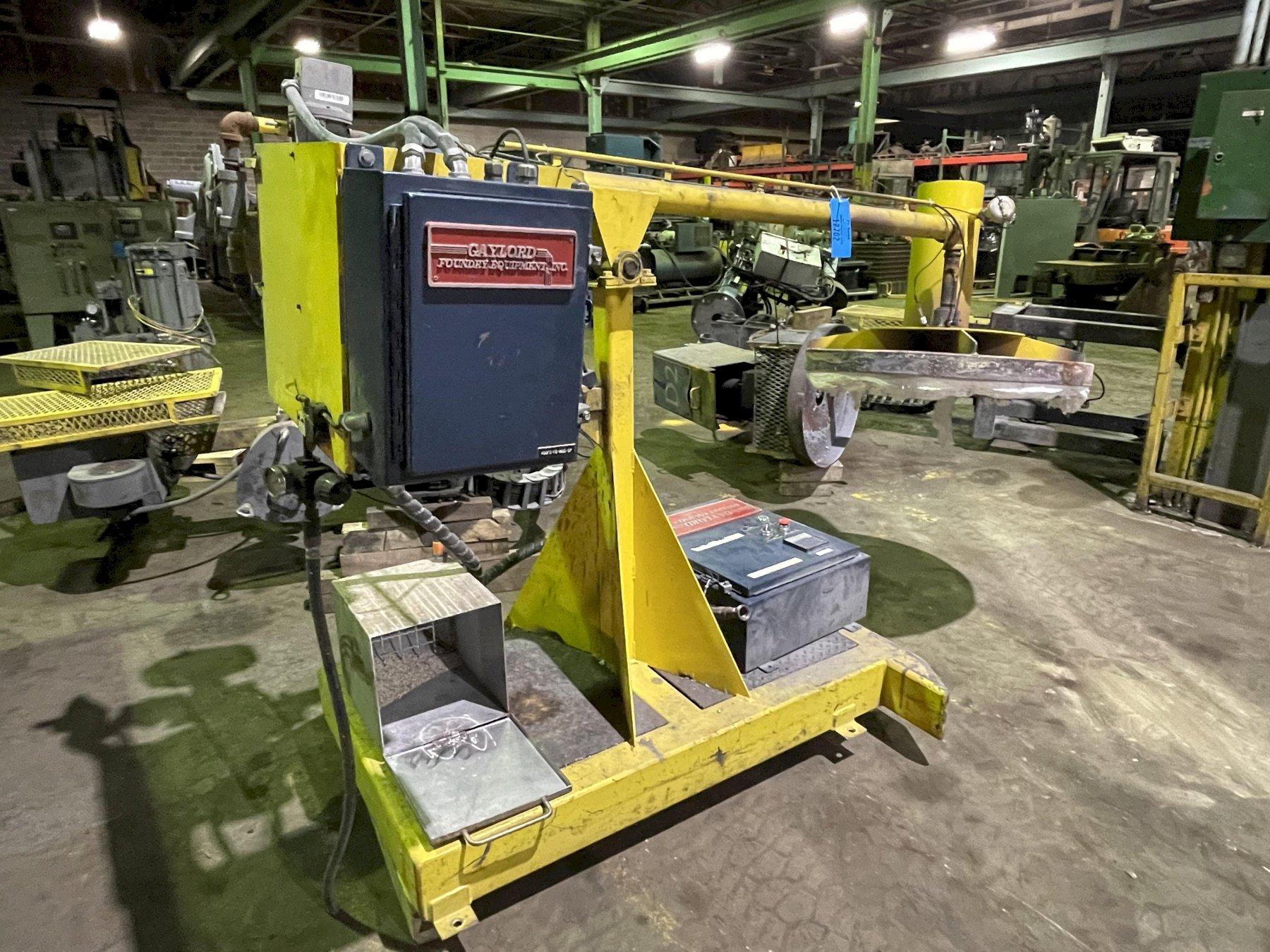 For Sale GAYLORD Ladles, Preheater Gaylord model 400fsmodsp gas