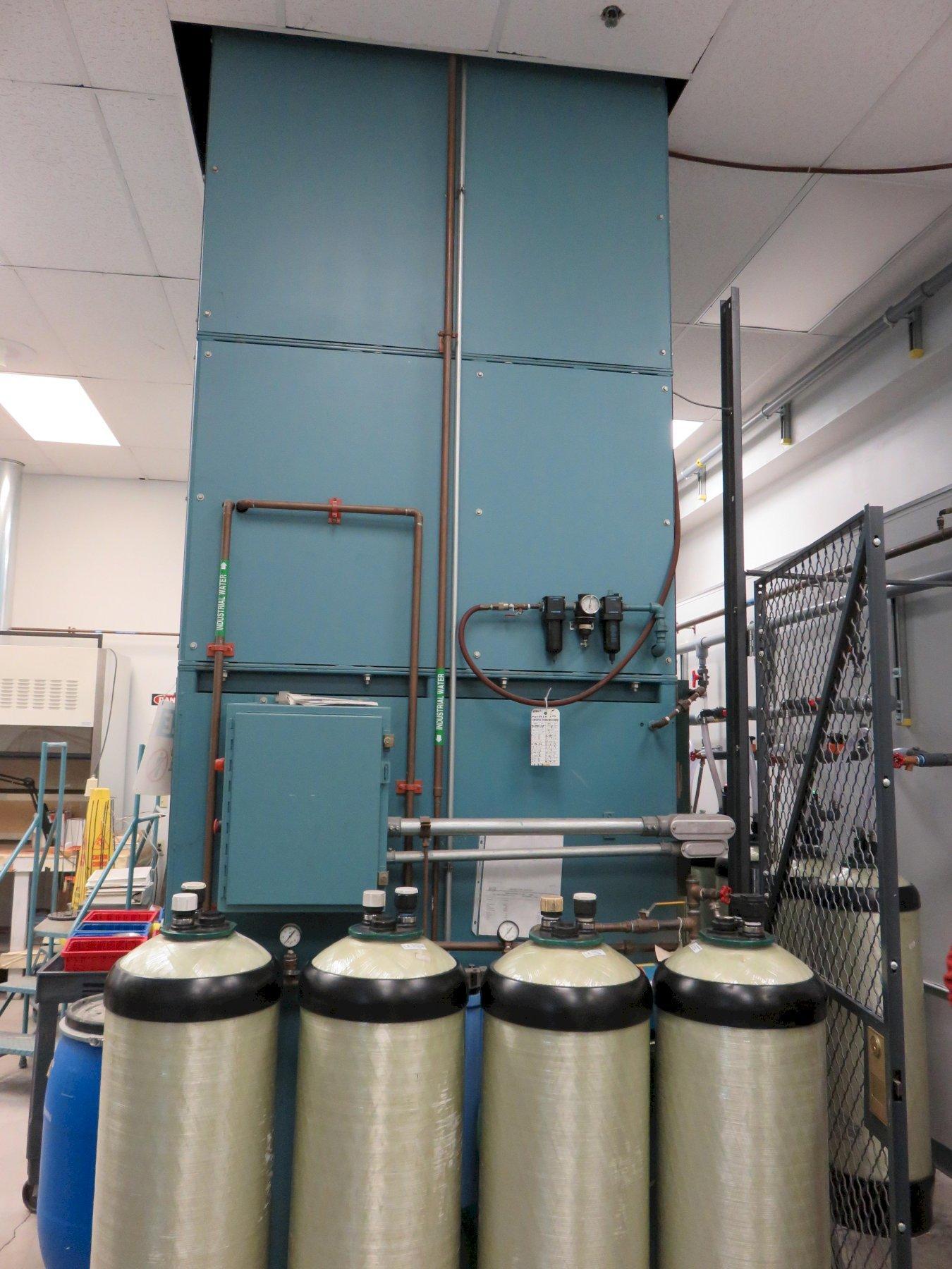 L&L Model IQV1224 Vertical Loading Integral Quench Furnace