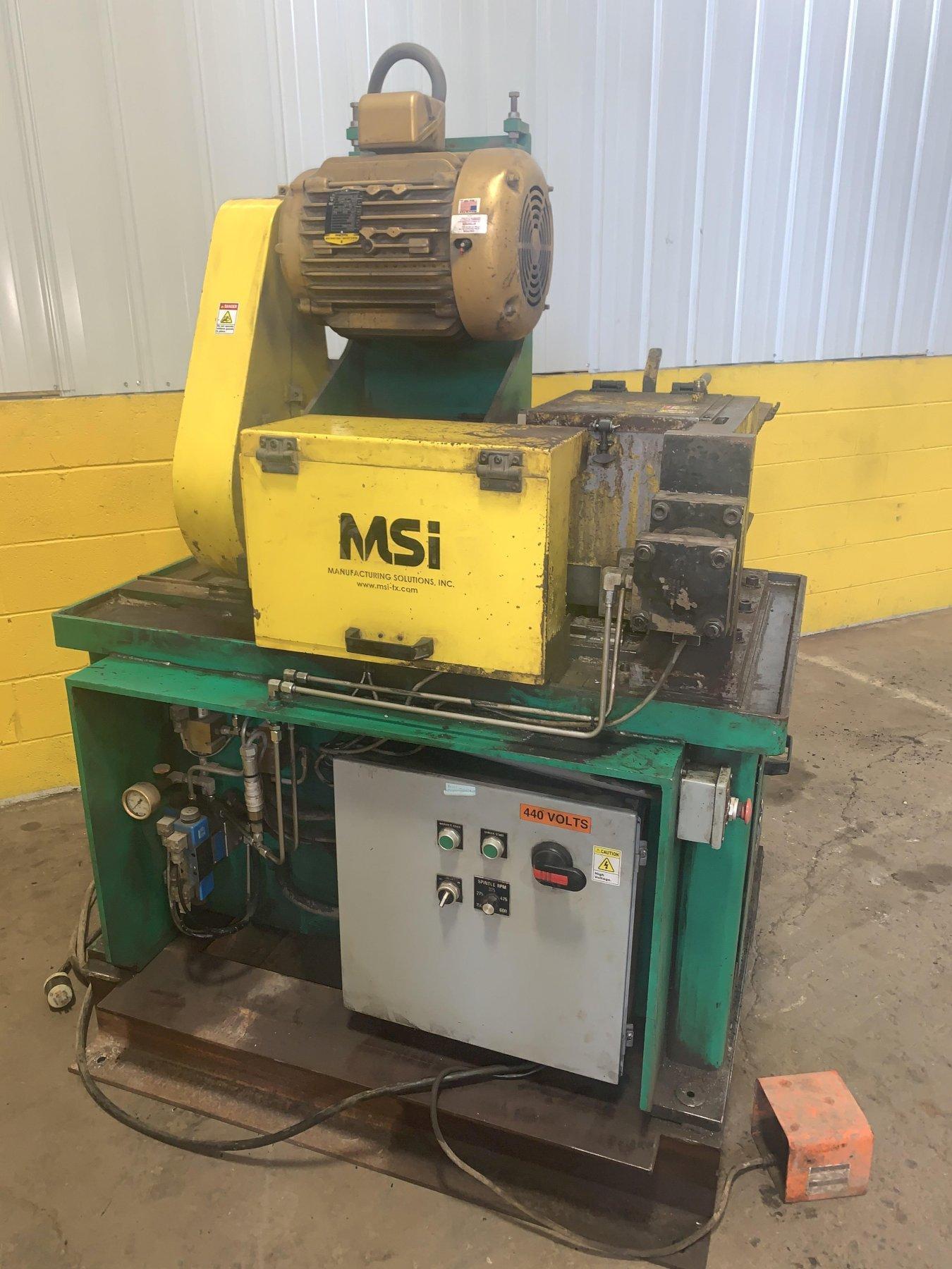 8″ MSI MODEL C8H PIPE CHAMFERING MACHINE STOCK 13124