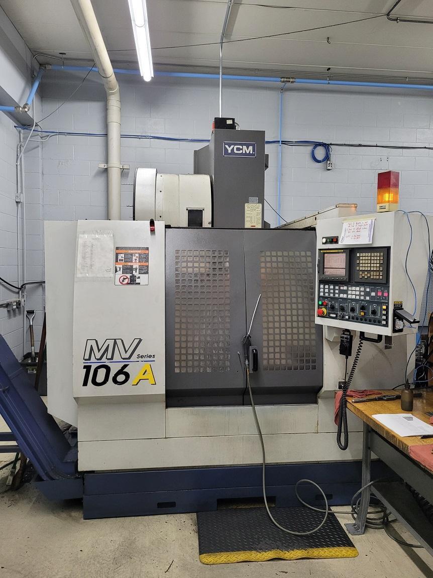 YCM MV106A Machining Centers, Vertical Machine Hub