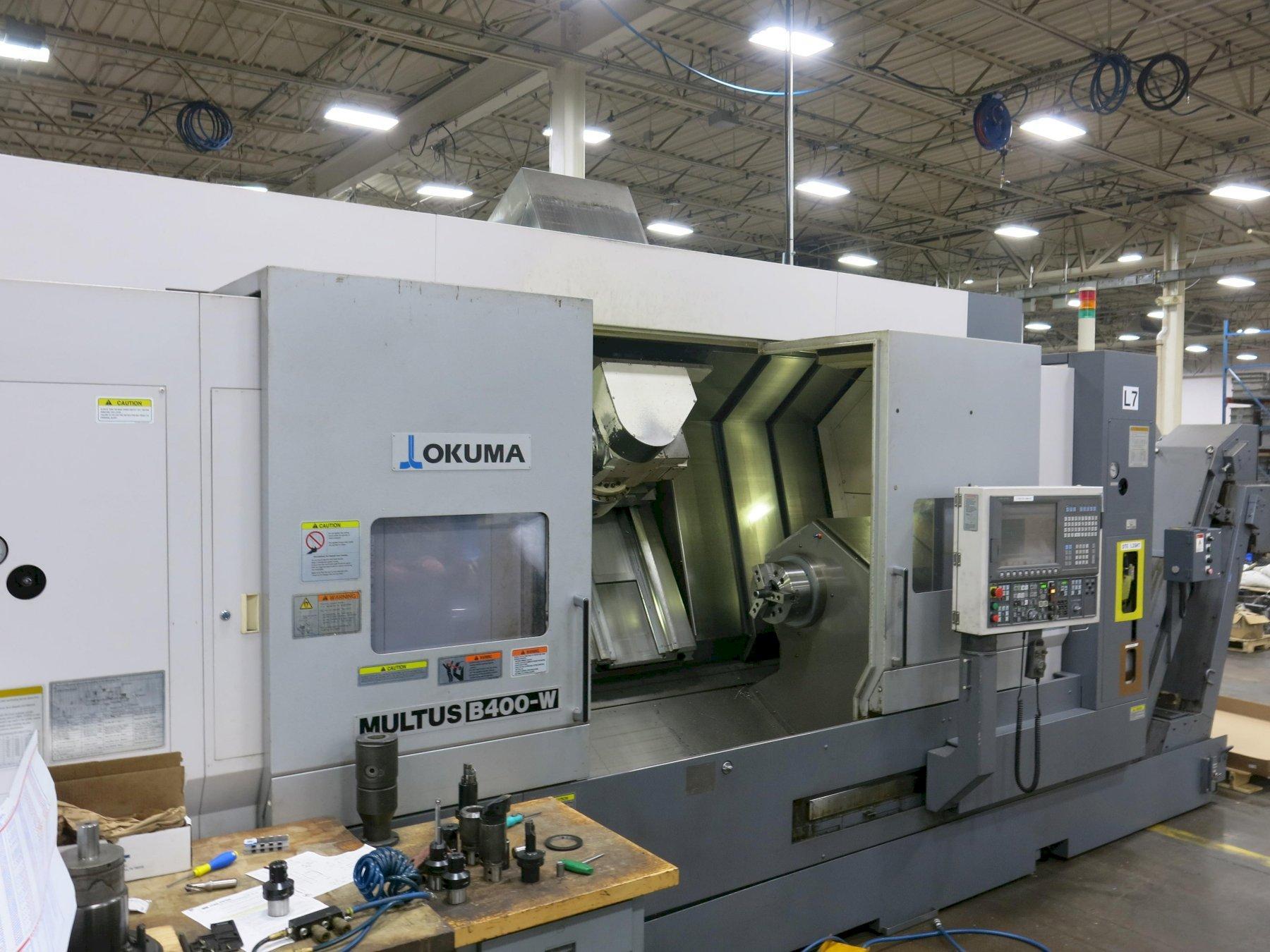 Okuma Multus B400W 1500 Mill Turn CNC Lathe, New 2011 Machine Tool Supply Orca Machine