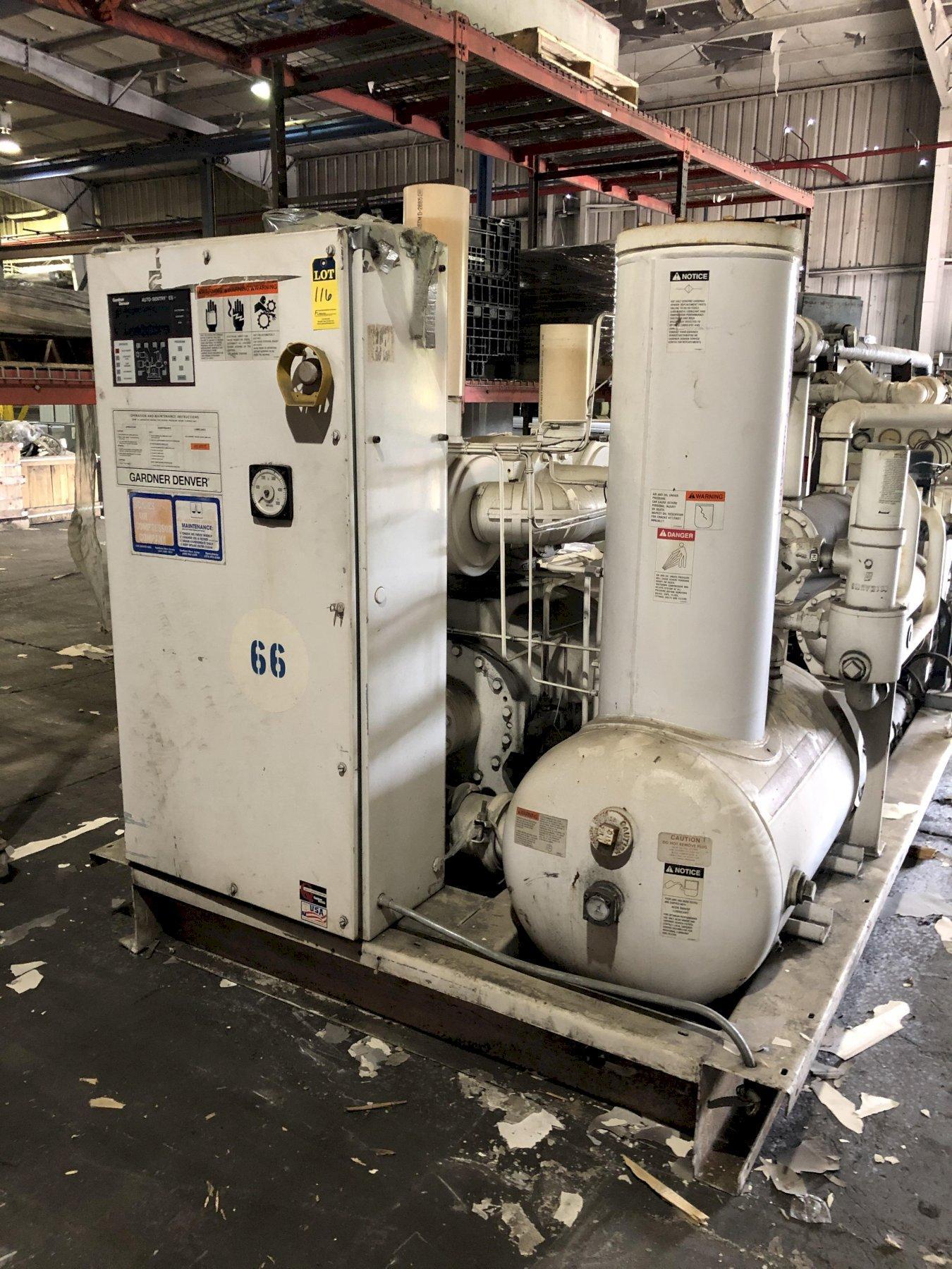 For Sale GARDNER DENVER Air Compressors, Rotary Screw/Sliding Vane