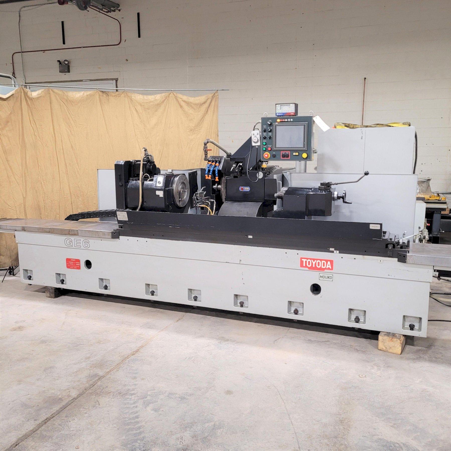 22” x 63” Toyoda GE6P-160II Straight Head CNC Cylindrical Grinder