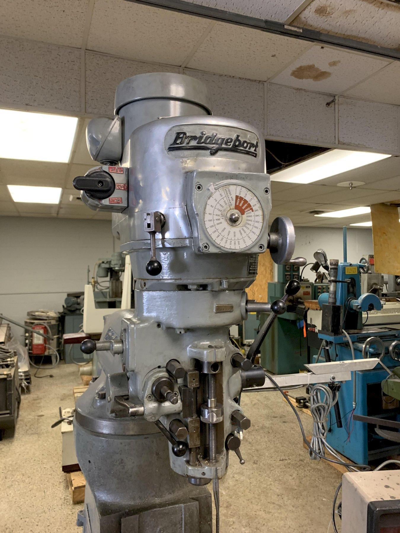 9" X 49" New Bridgeport Mill Series 1 Standard Package 5