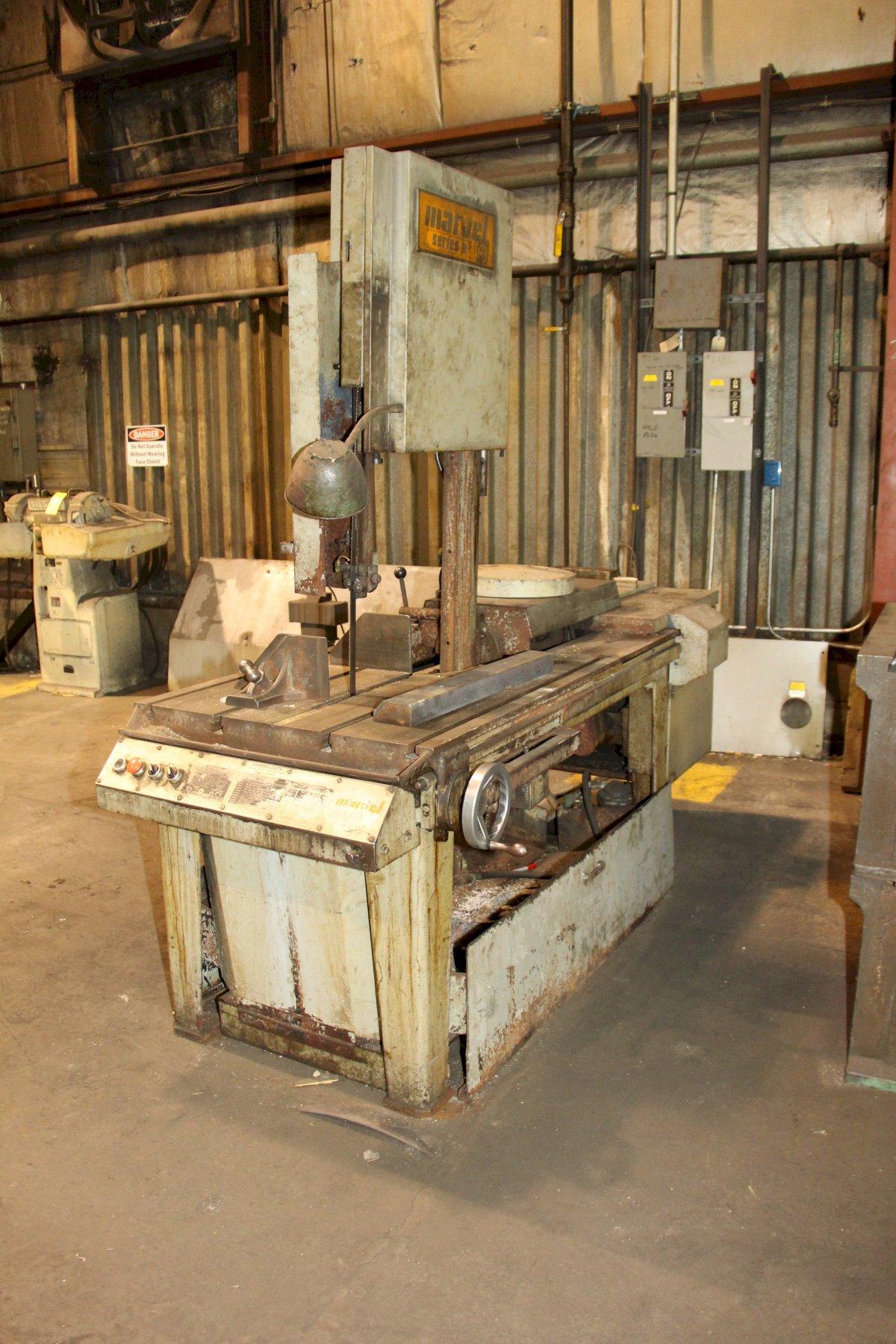 18" X 20" ARMSTRONG MARVEL SERIES 8 MARK 1 VERTICAL BAND SAW: STOCK #11225