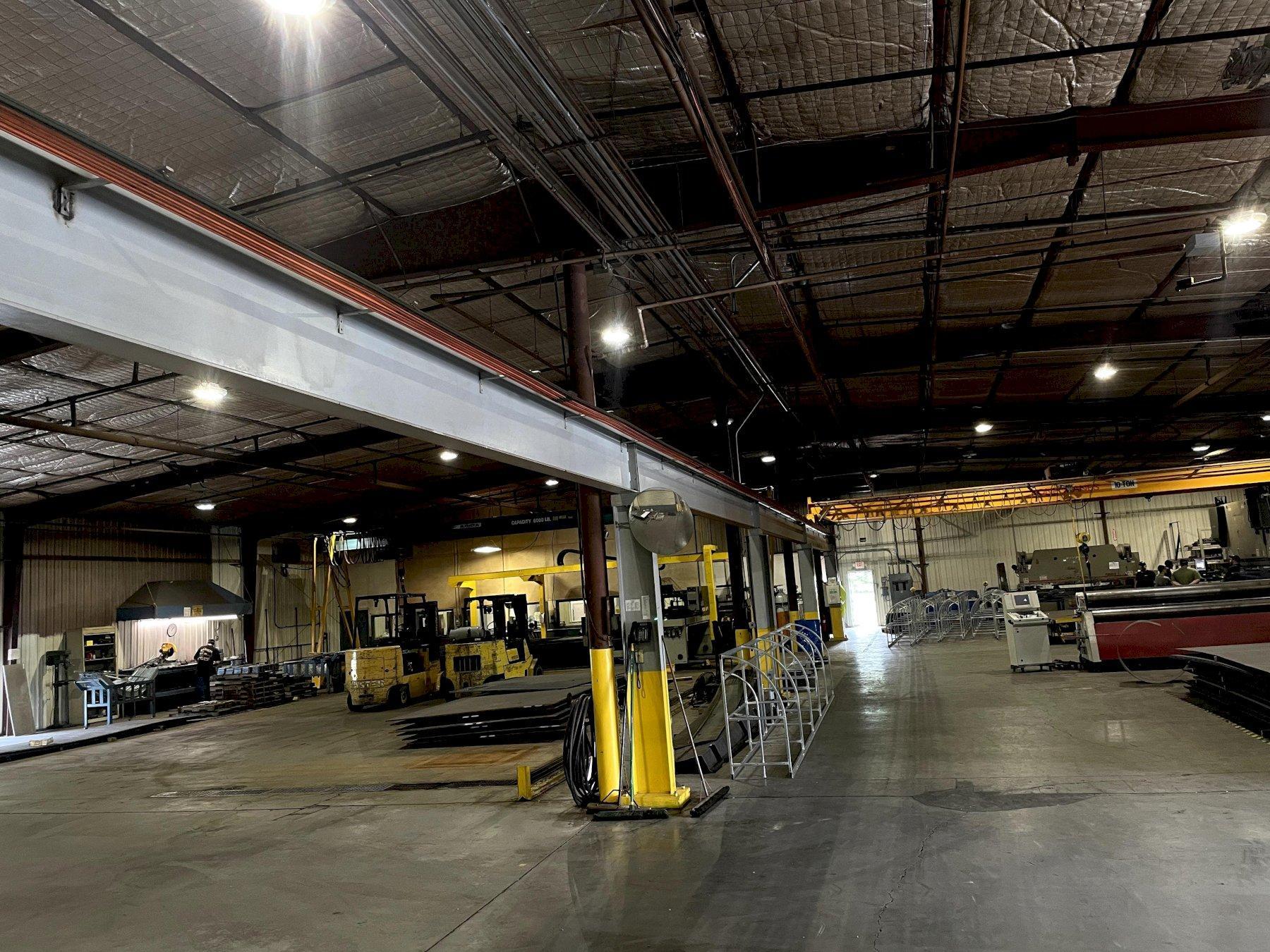 10 Ton X 40′ KONE MODEL CXTD DOUBLE GIRDER GANTRY BRIDGE CRANE