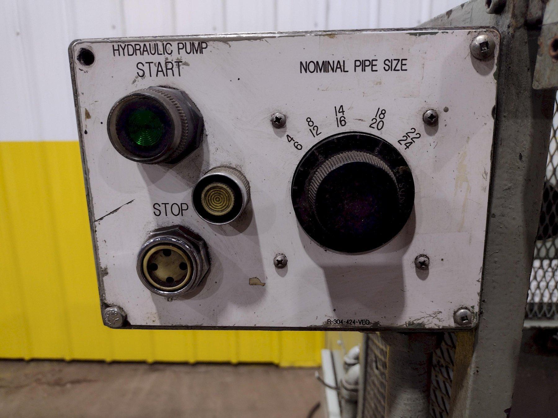 VICTAULIC PIPE GROOVING MACHINE STOCK 19516