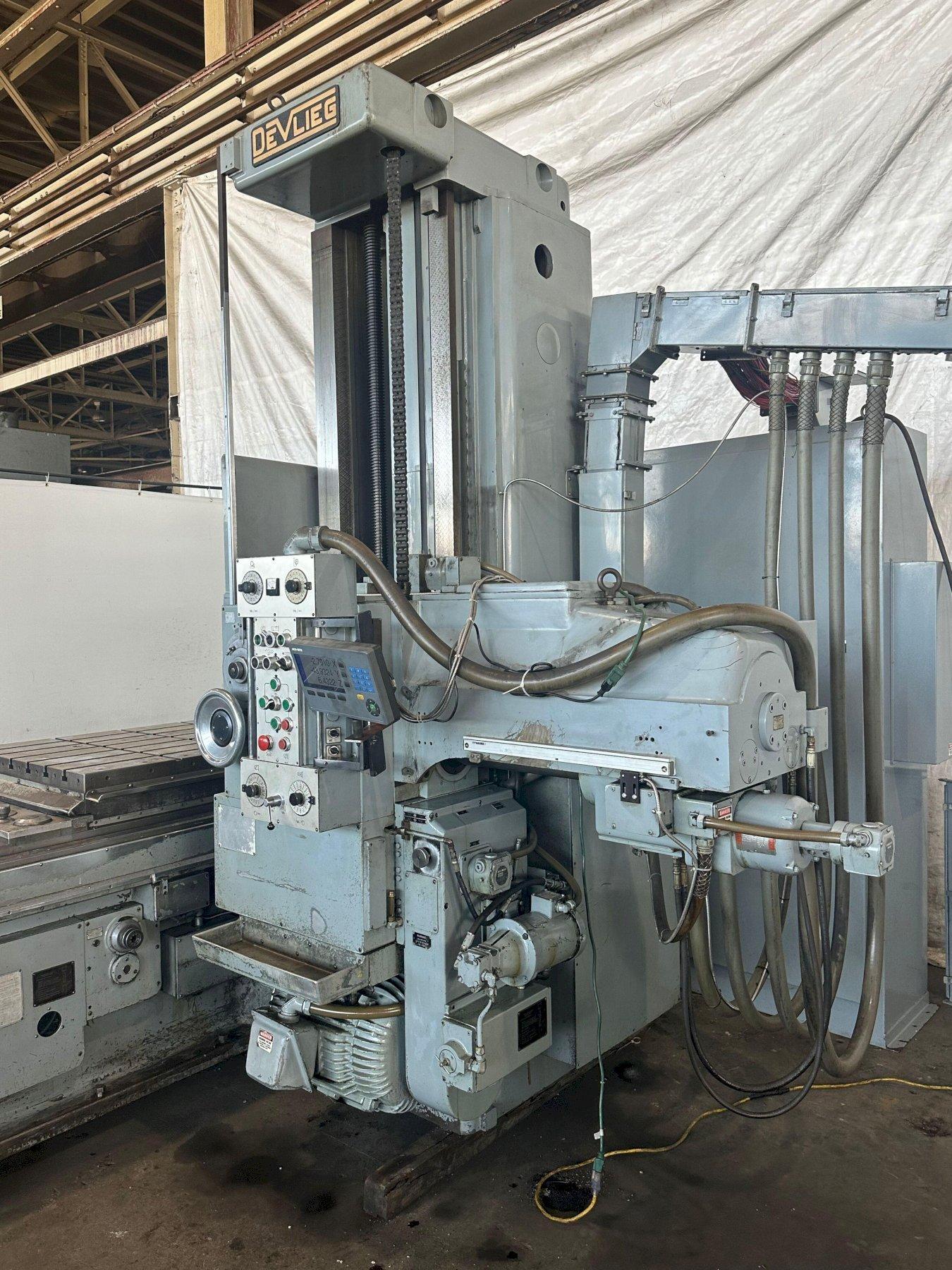 3″ DEVLIEG 3K48 HORIZONTAL BORING MILL. STOCK 0150724 G2000 Inc.