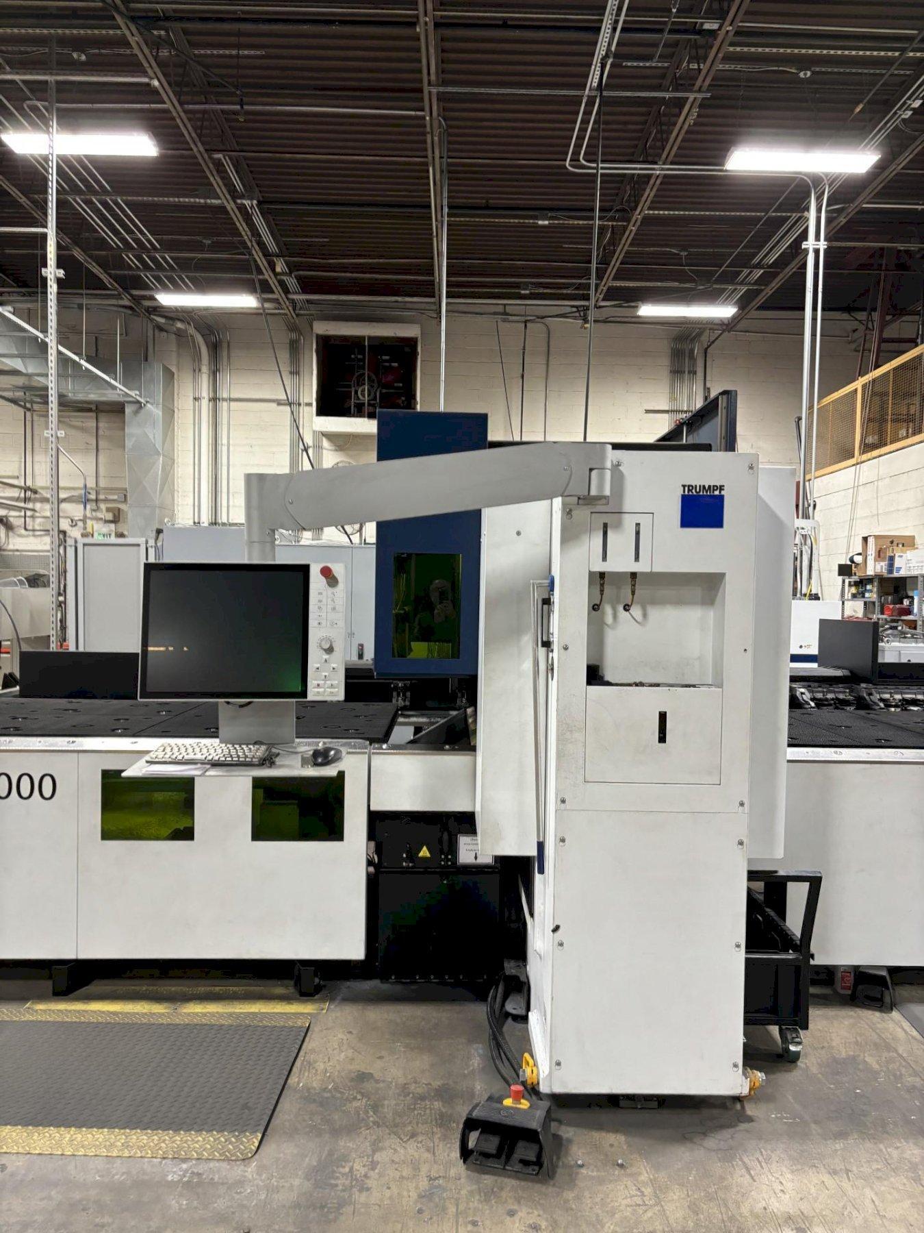 2017 Trumpf TruMatic 1000 Punch/Laser Combo, 3000 Watt Fiber Laser