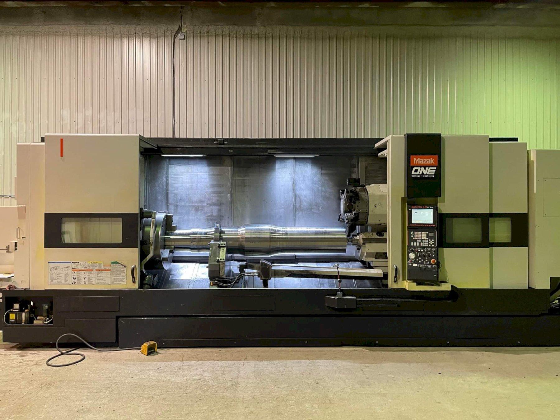 Mazak Cybertech Turn 5500M with 14.75″ Bore MultiTasking CNC Lathe